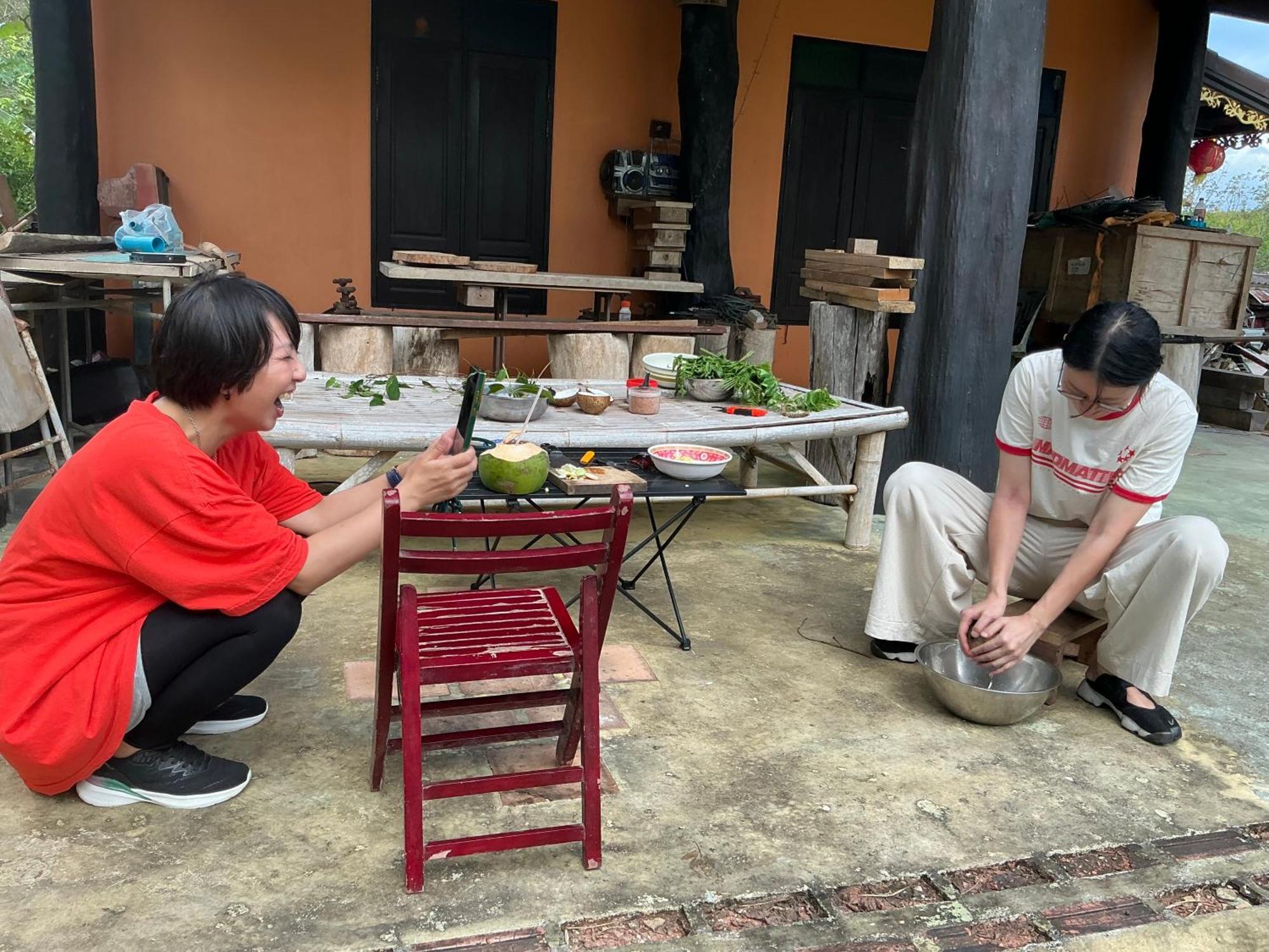 โฮมสเตย์บ้านนายสิงโตเขาคูหา Ban Khu Ha Nai Bagian luar foto